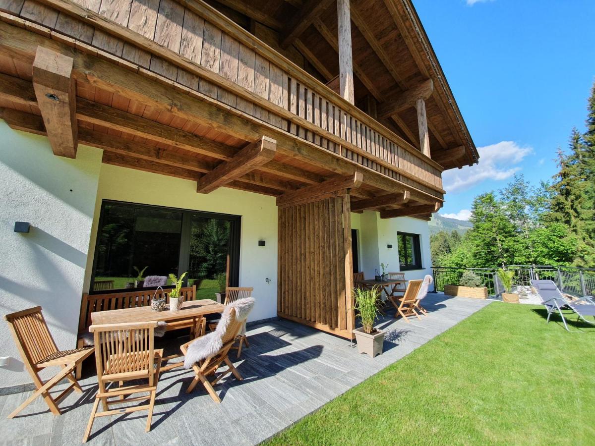 Zeitfrei Chalet Apartments 피버브룬 외부 사진