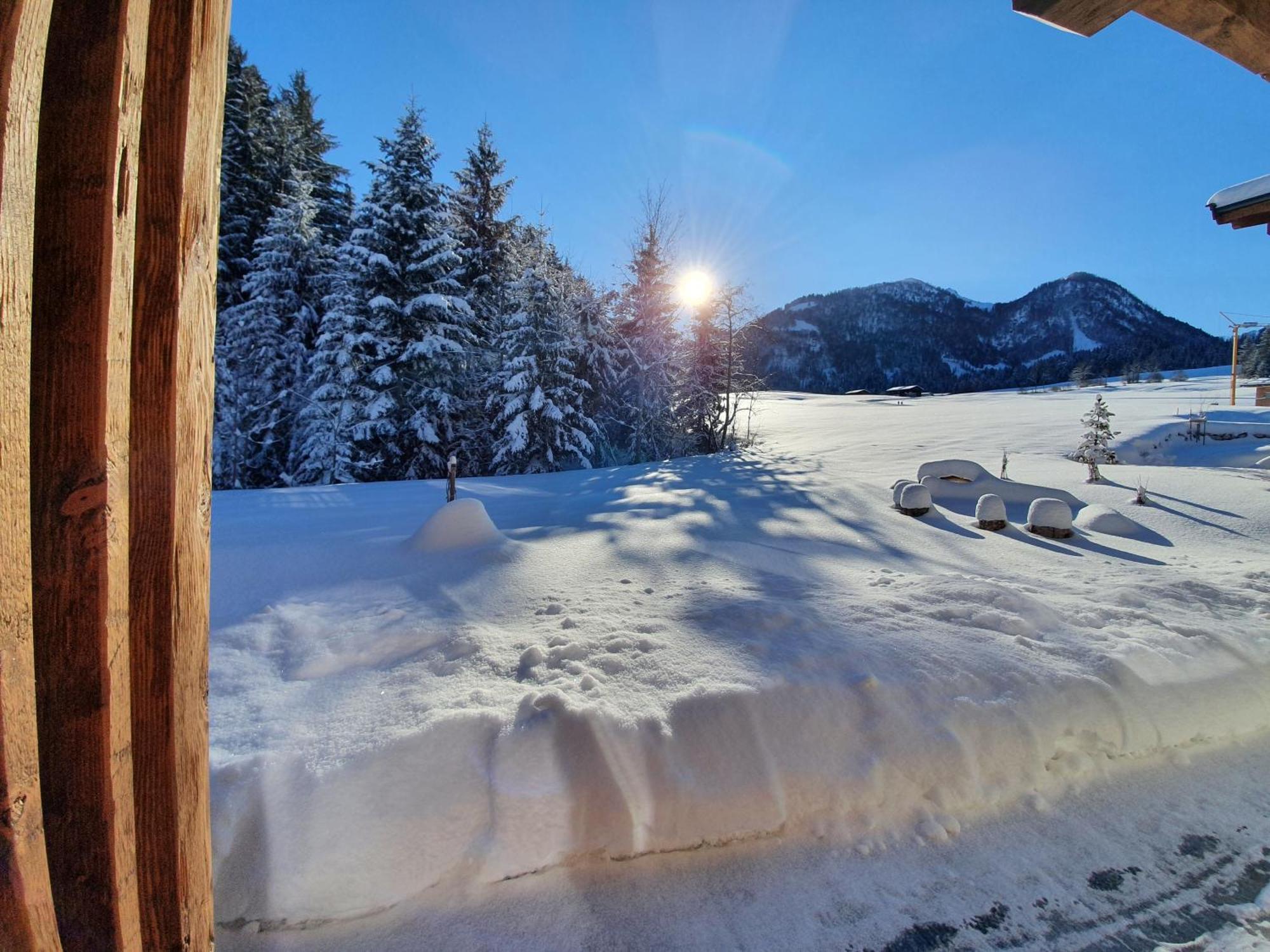Zeitfrei Chalet Apartments 피버브룬 외부 사진